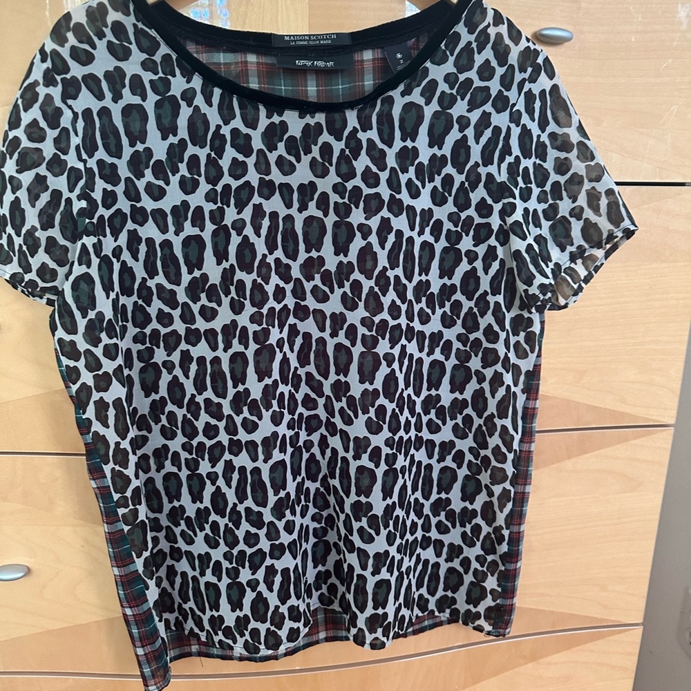 Leopard Print Top